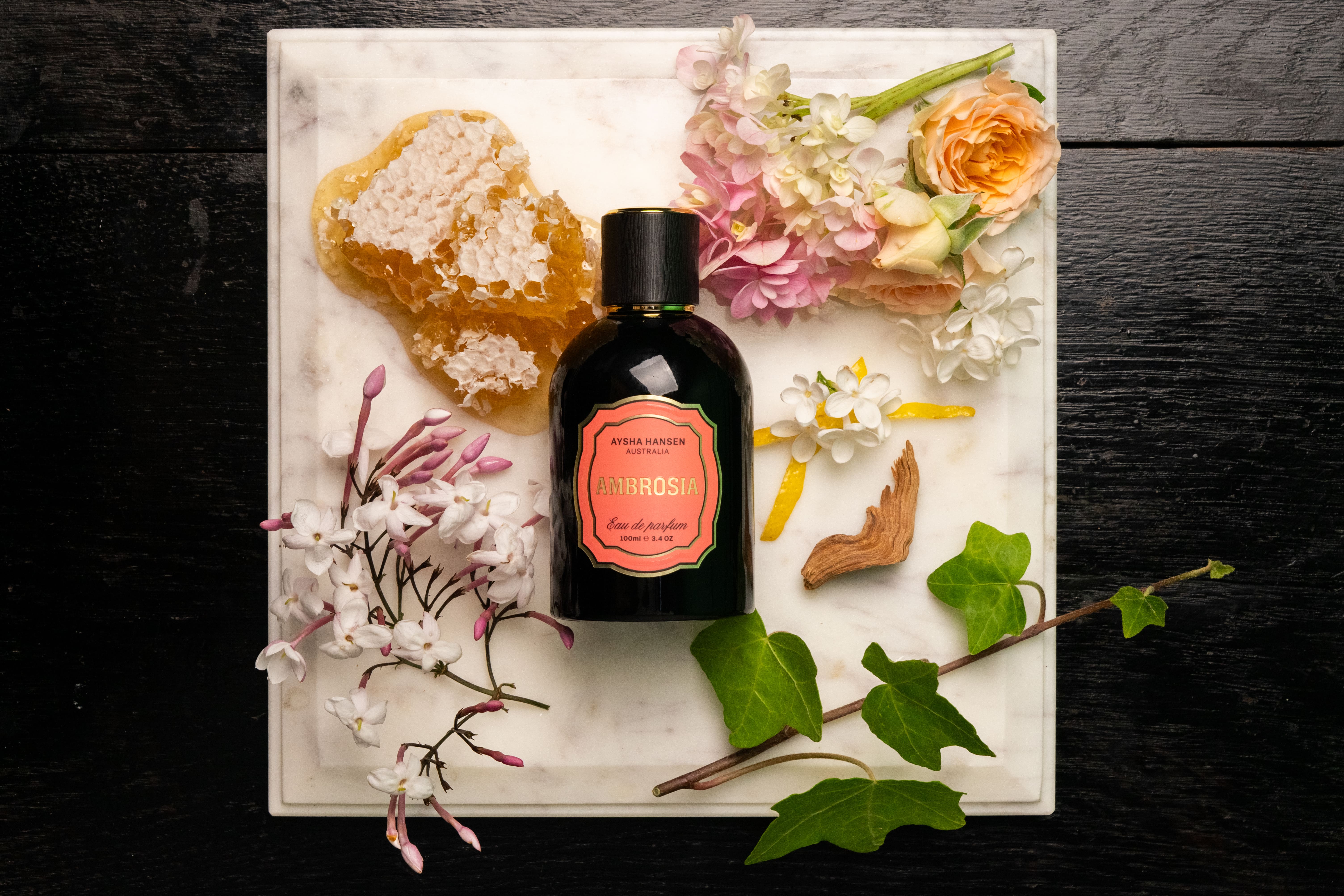 Ambrosia Eau De Parfum – Aysha Hansen Fine Fragrances