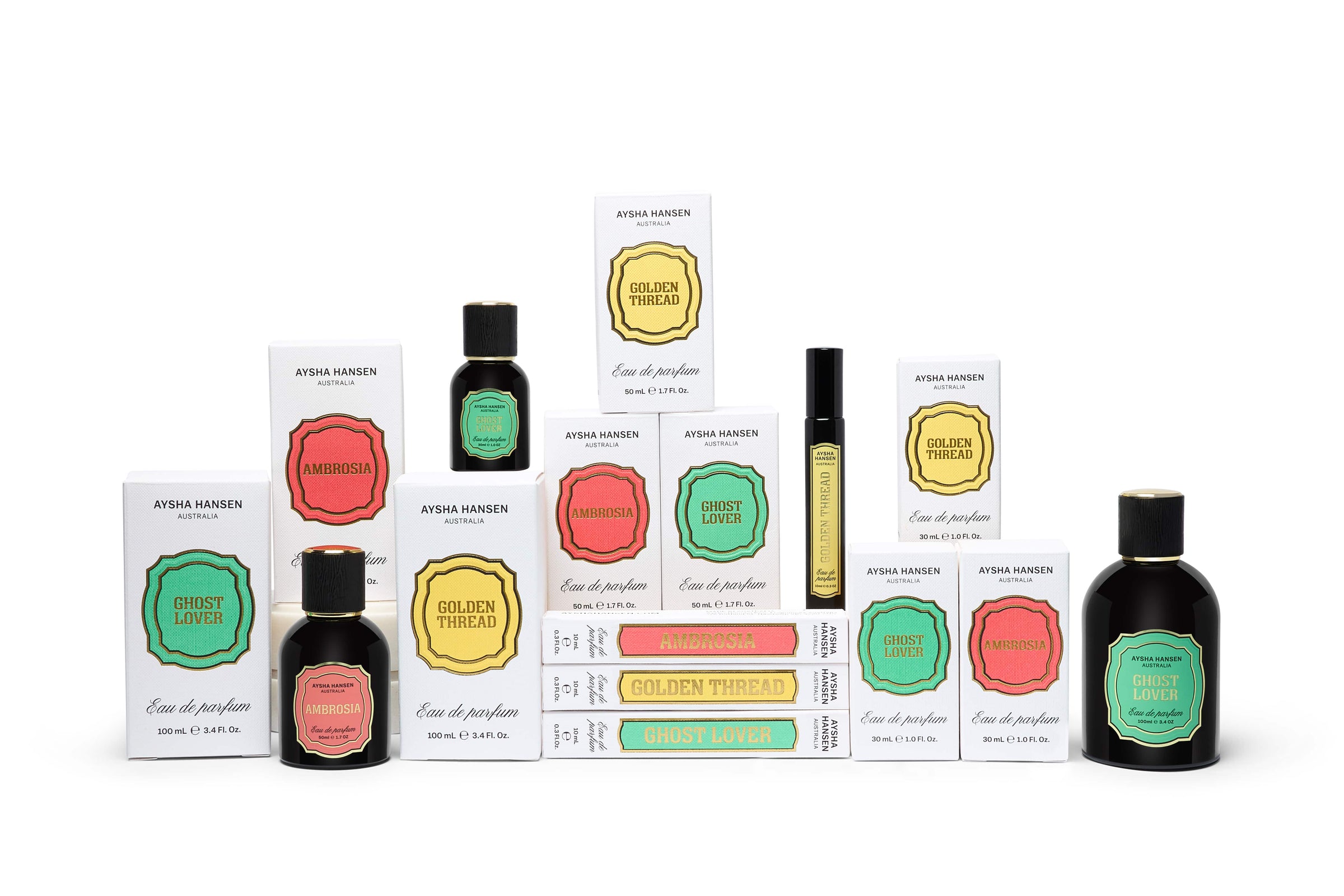 Aysha Hansen Fine Fragrances Collection