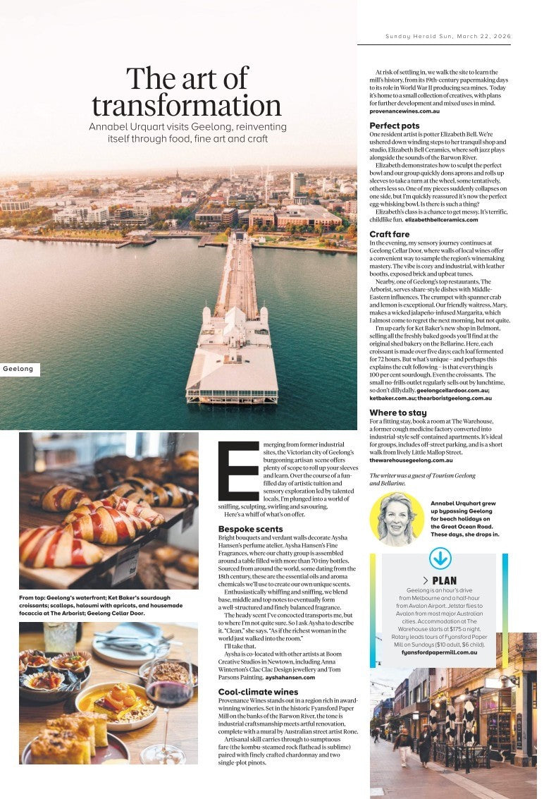 Did you spot us in Escape Magazine?