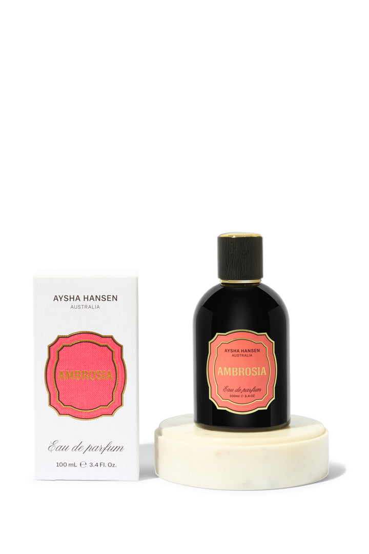 Aysha Hansen Ambrosia 100ml box 