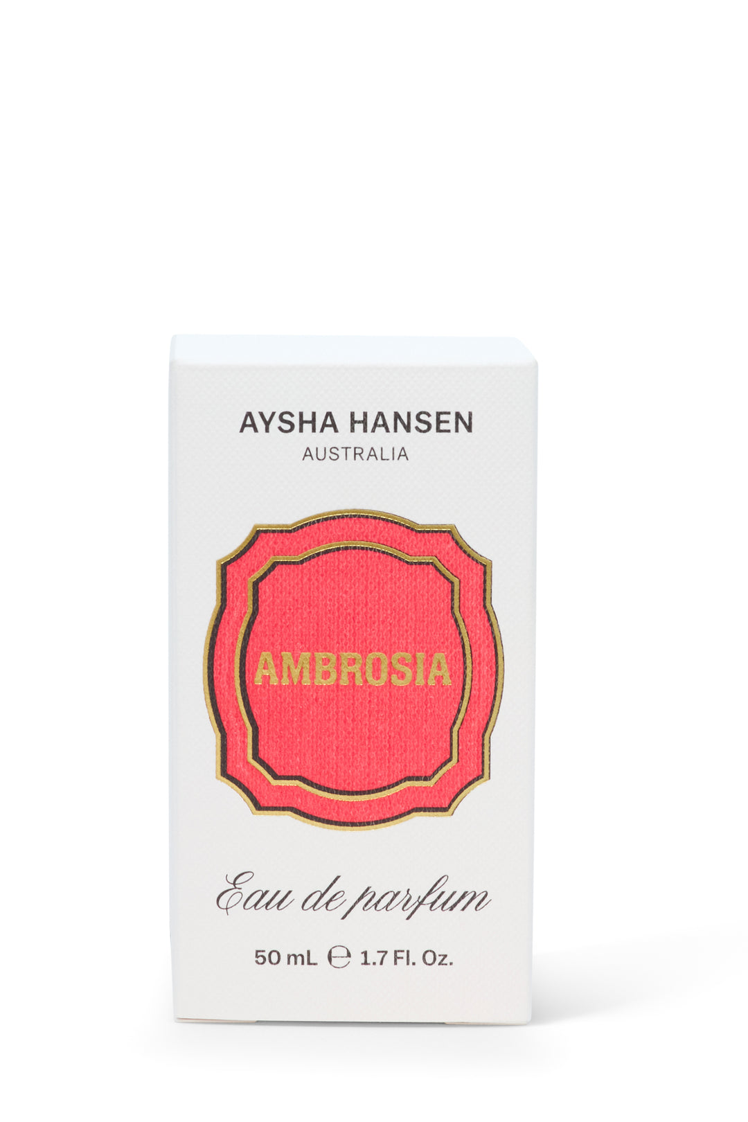 Aysha Hansen Ambrosia 50ml box 