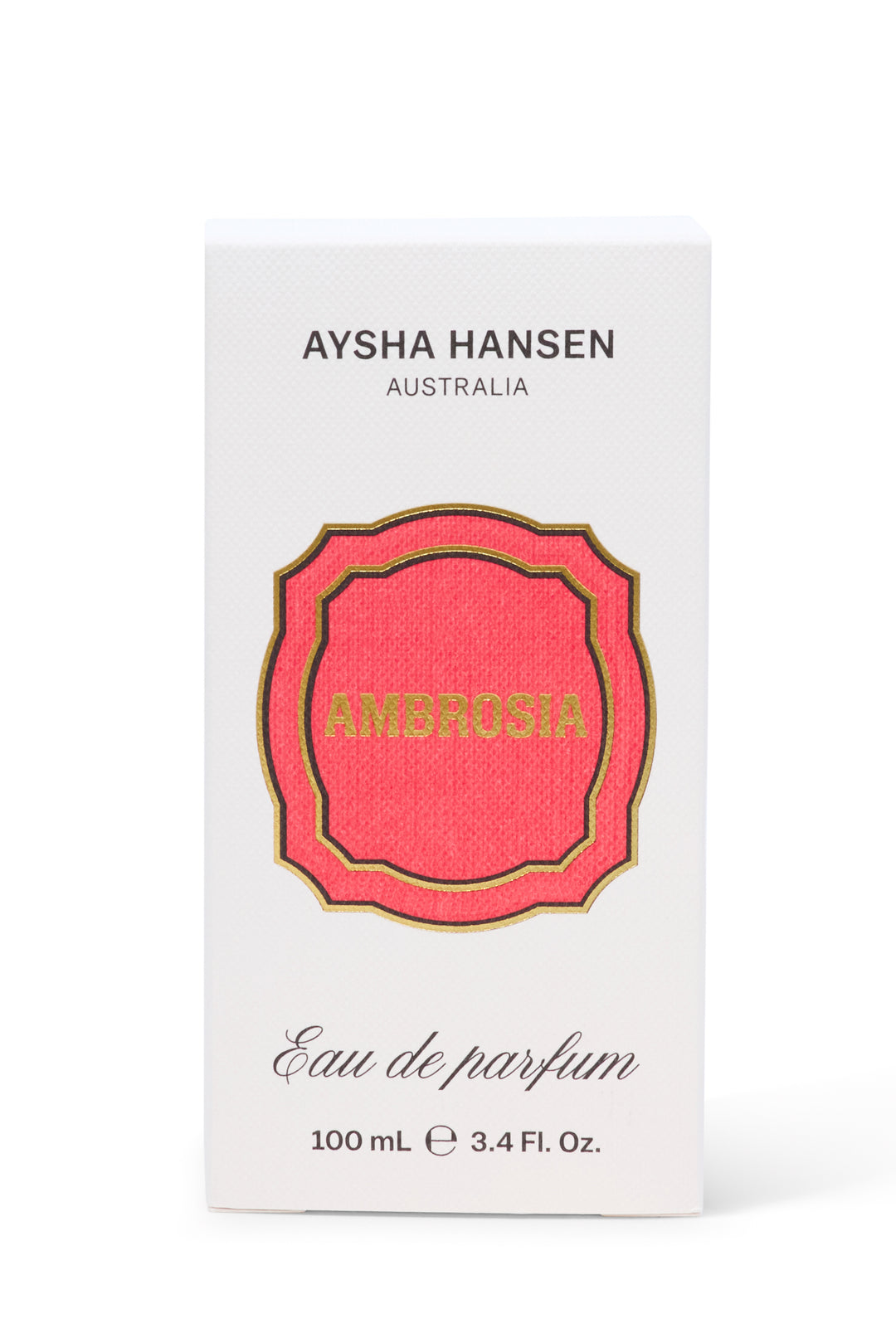 Aysha Hansen Ambrosia 100ml box 